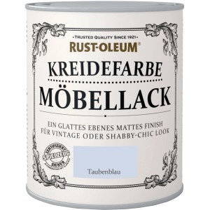 Dose Rust-Oleum Kreidefarbe Möbellack Taubenblau, matte Farbe für Möbel im Vintage-Stil.