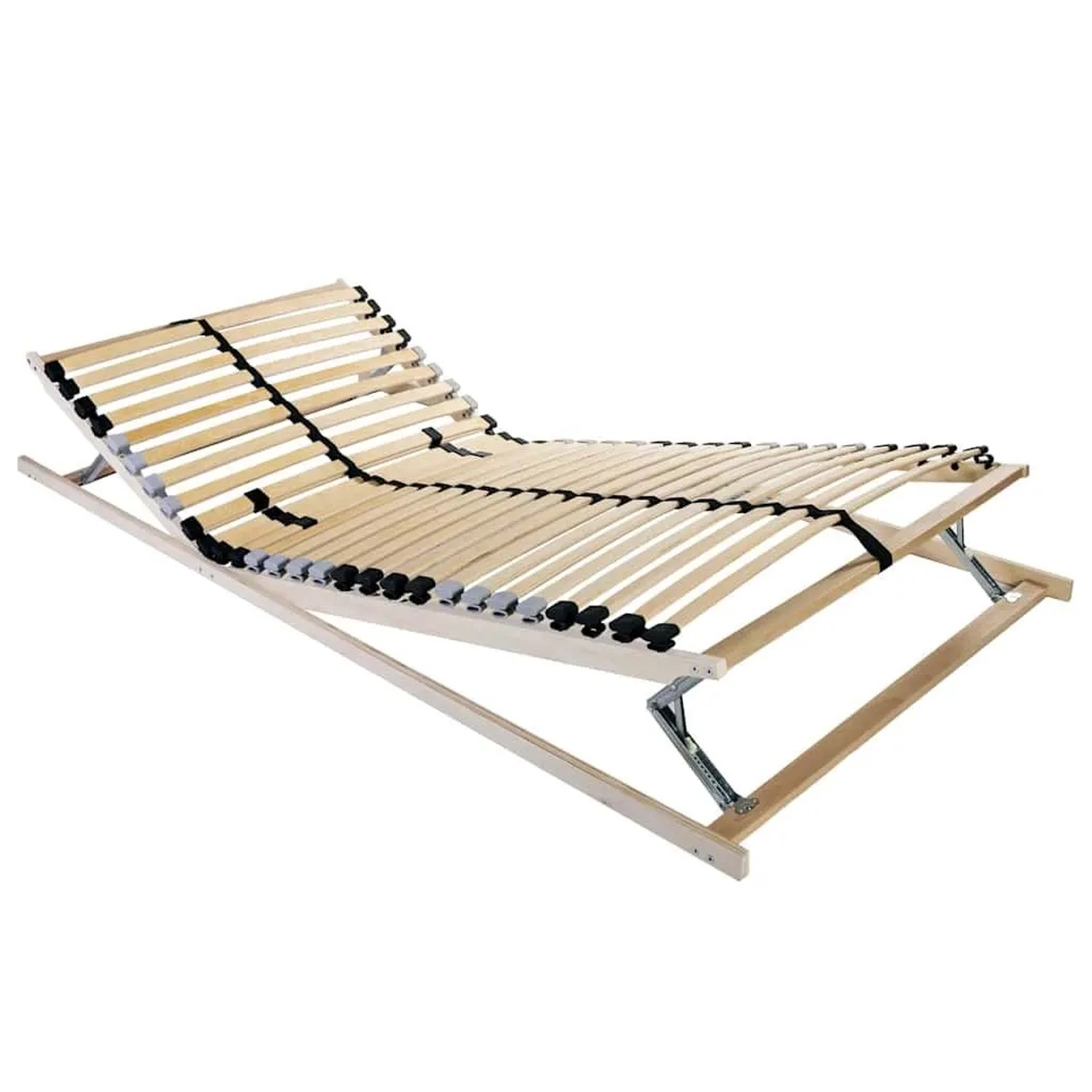 vidaXL Bett-Lattenrost Braun 70 x 190 cm Massivholz Buche 42015244