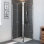 Breuer Elana Seitenwand 100 cm, Chrom/Klarglas für Dreh- und Pendeltür. Duschwand im Badezimmer.