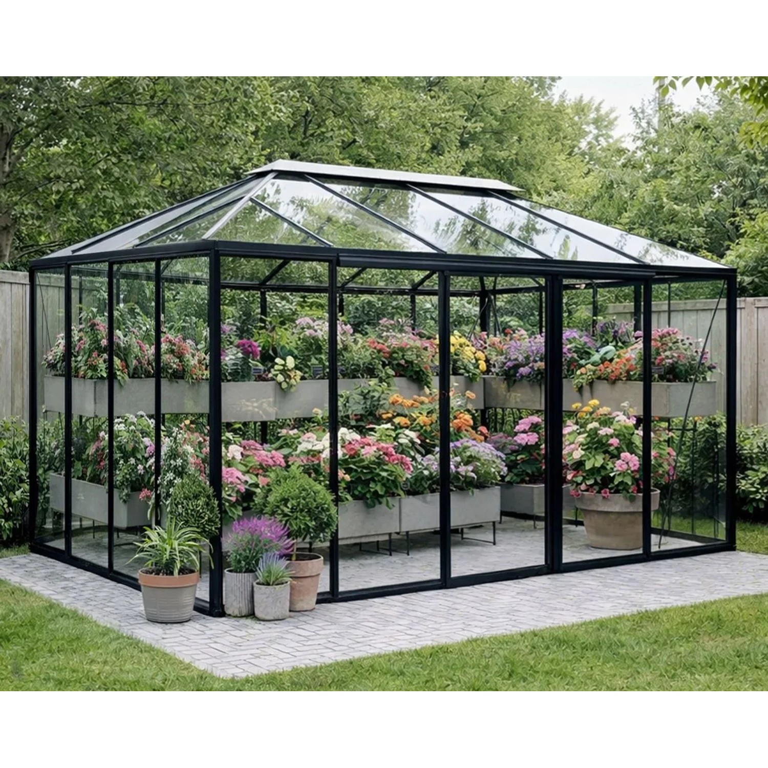 Bloomcabin Premium-Qualität Gewächshaus Pyramide GHP3