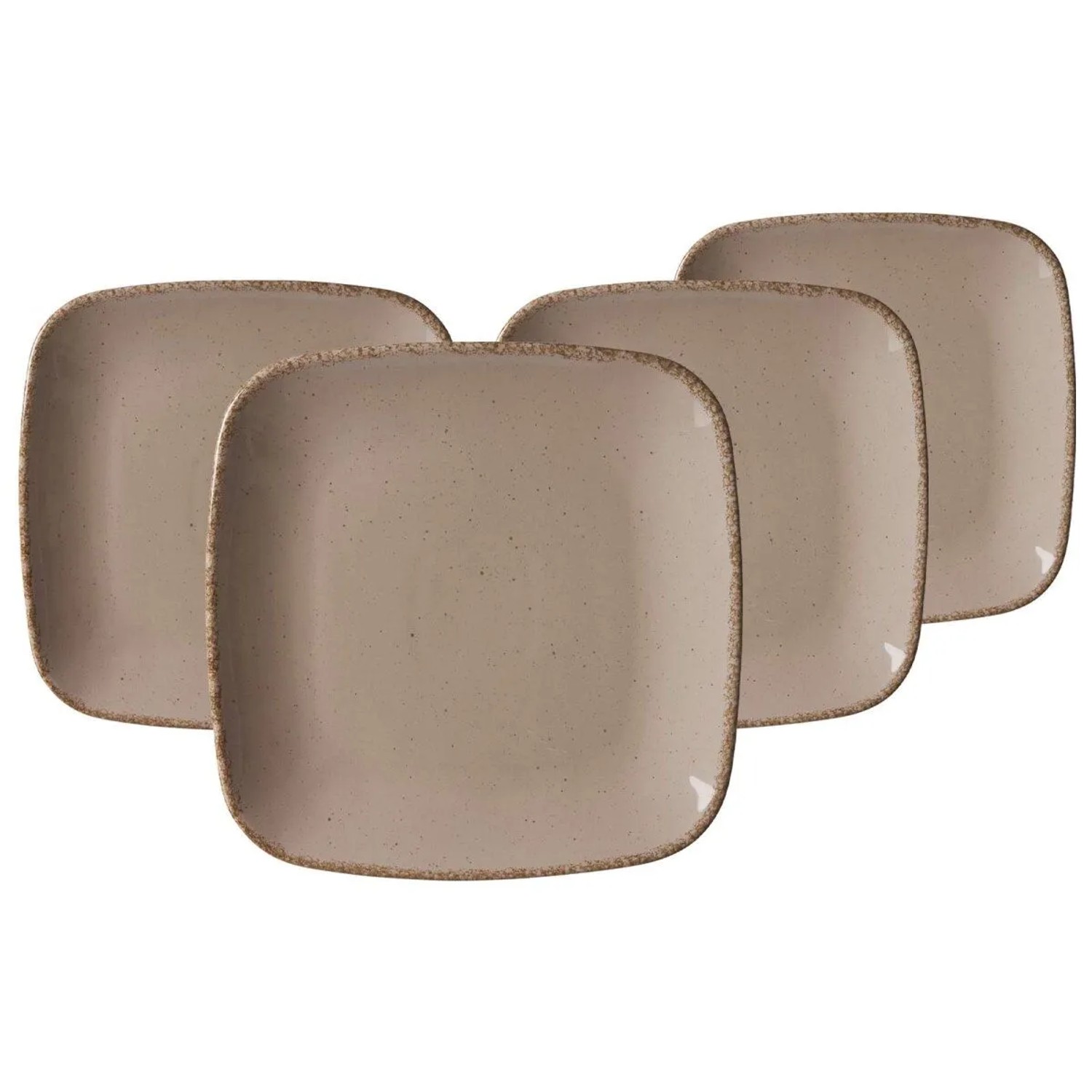 Ritzenhoff & Breker Casa Dessertteller 22,5 cm 4er Set Nougat