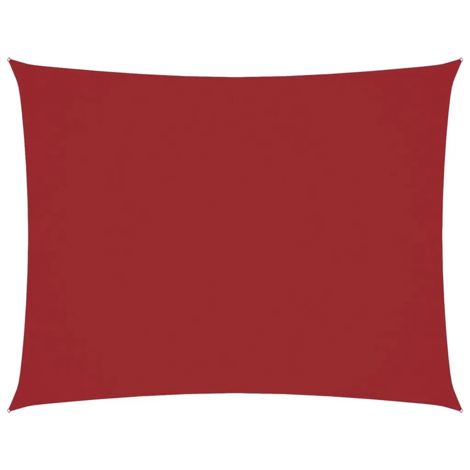 Furnicato Sonnensegel Oxford Gewebe Rechteckig 6x7 M Rot