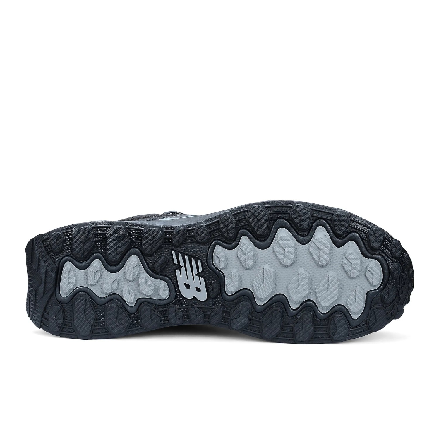 Sohle des New Balance Sicherheitsstiefels Cremorne Mid Womens S3L in Schwarz-Grau, Gr. 35,5.