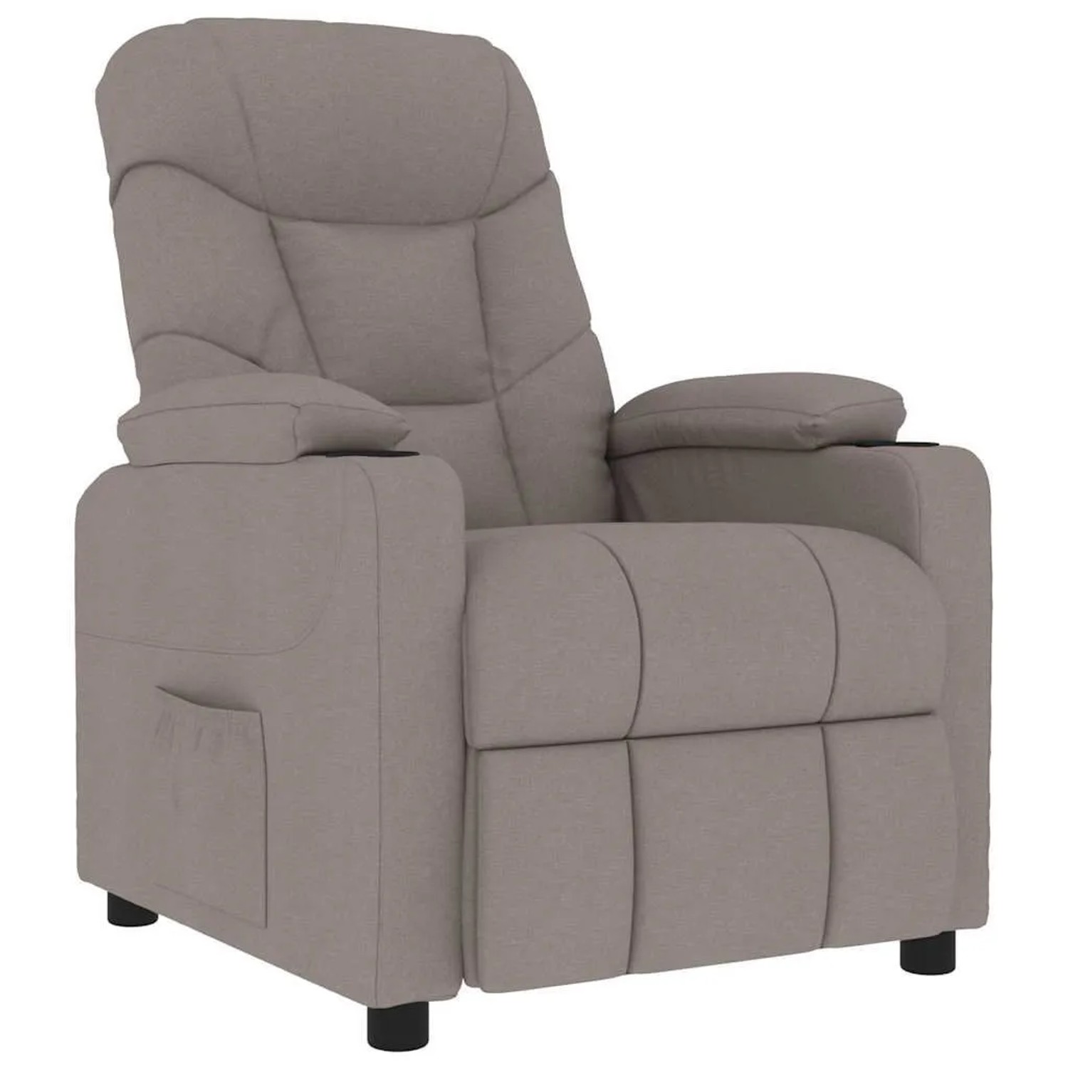 vidaXL Massagesessel Taupe Stoff 339100 günstig online kaufen