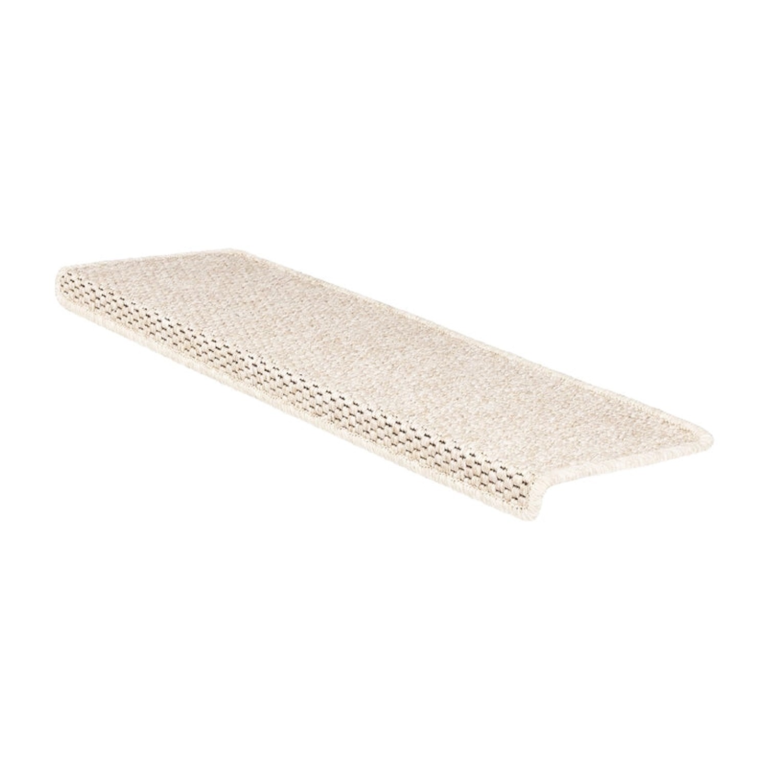 KARAT Stufenmatte Kalkutta Sisaloptik Creme 23,5 x 65 cm Rechteckig günstig online kaufen