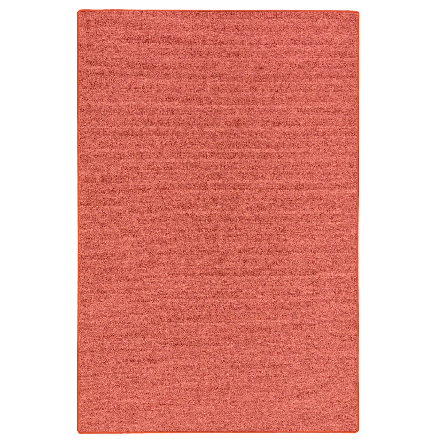 Snapstyle Feinschlingen Teppich Strong in Terrakotta, 80x200cm. Kurzflorteppich für Fußbodenheizung.