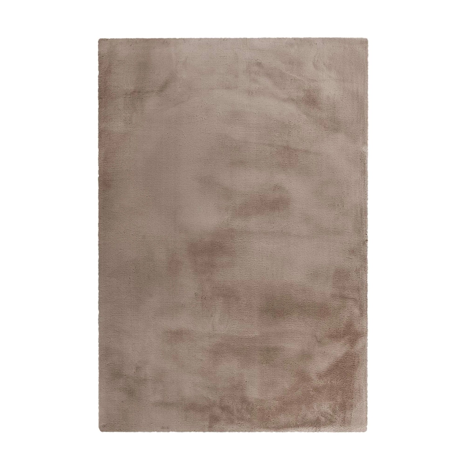 MeGusta Shaggy Hochflor Teppich Uni Taupe Polyester 120x170 cm Catalina günstig online kaufen