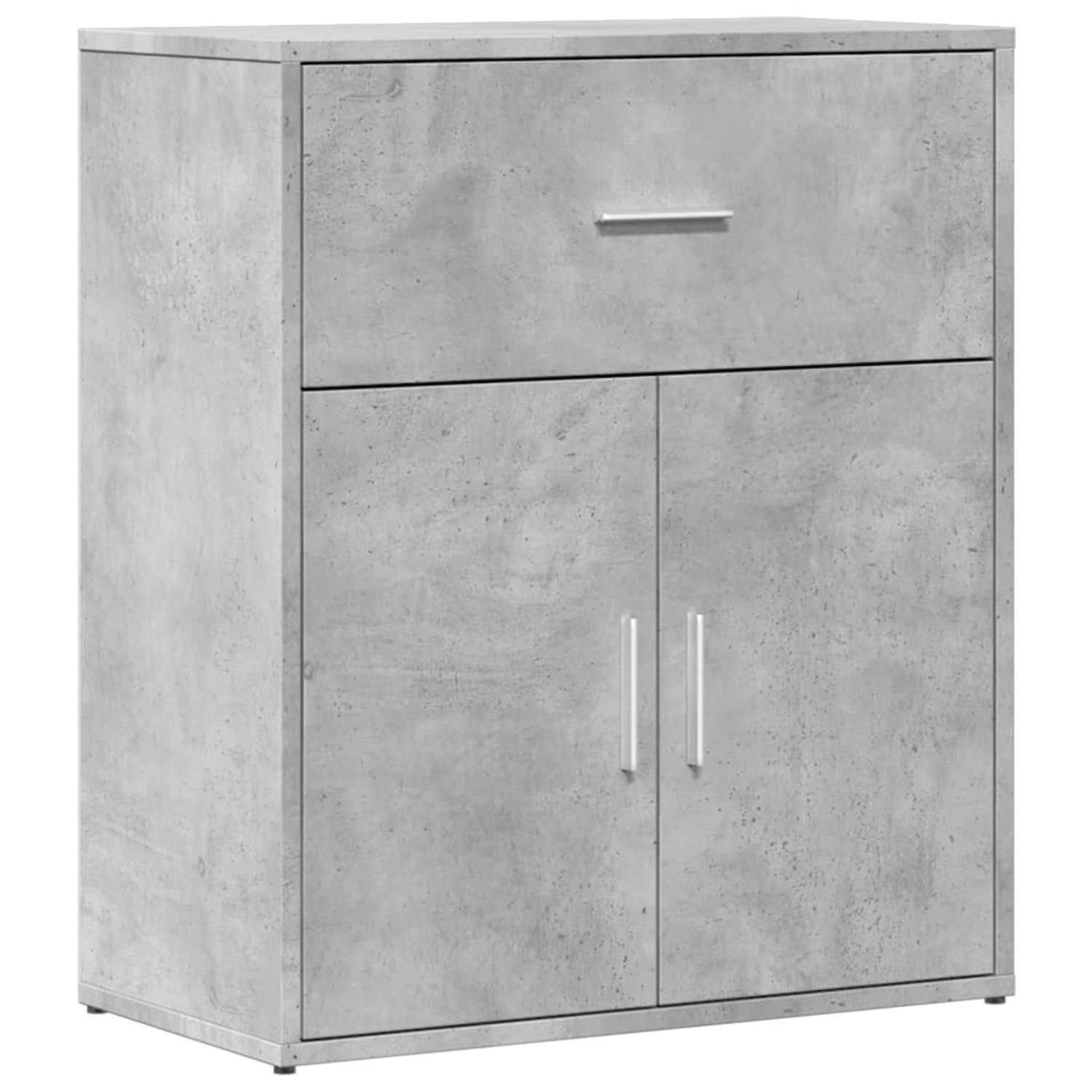 vidaXL Sideboard Betongrau 60x31x70 cm Holzwerkstoff 840467
