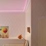 Ledvance LED-Strip Neon Flex im Kinderzimmer mit indirekter, warmweißer Beleuchtung.