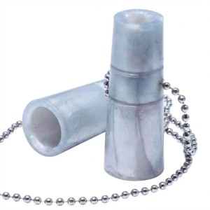 Ich-Zapfe Zapfhahnverschluss für Bierzapfhähne Silberfarbene Kette