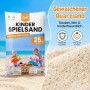 best for kids Spielsand 25 kg im Sack, gewaschener Quarzsand 0-1mm für Sandkasten. Sauber, fein & sicher für Kinder.