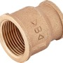 Rotguss Reduziermuffe 24,1/30,3 mm (Rp 3/4-1) für Gewindefittings, Sanitär & Heizung.