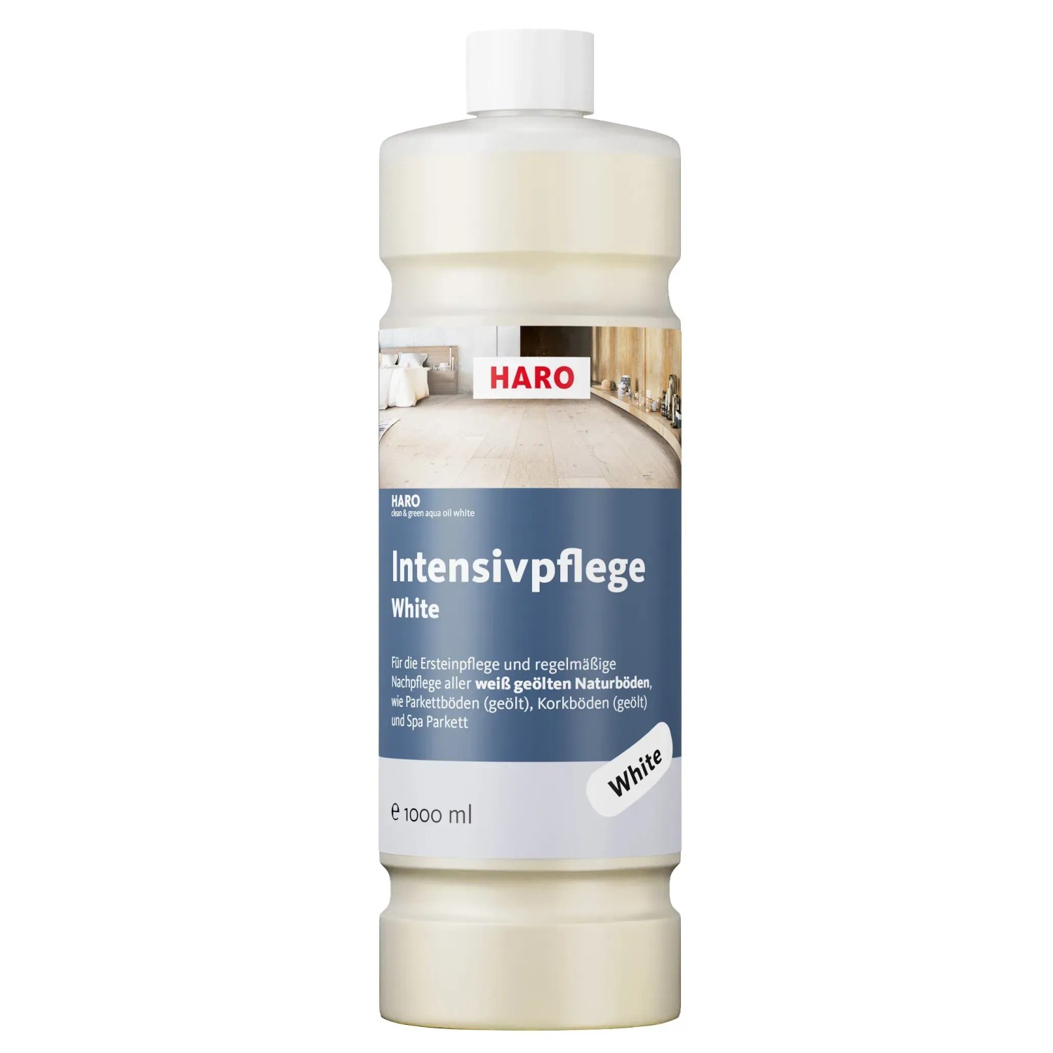 Haro Intensivpflege Clean & Green AquaOil 1, Weiß