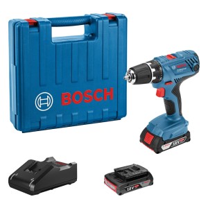 Bosch Professional Akku-Bohrschrauber GSR 18V-21 mit 2 Akkus & GAL in L-Case