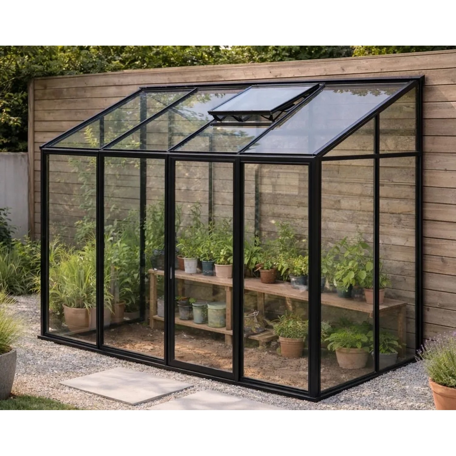 Bloomcabin Premium-Qualität Gewächshaus Wandgewächshaus GHLT8
