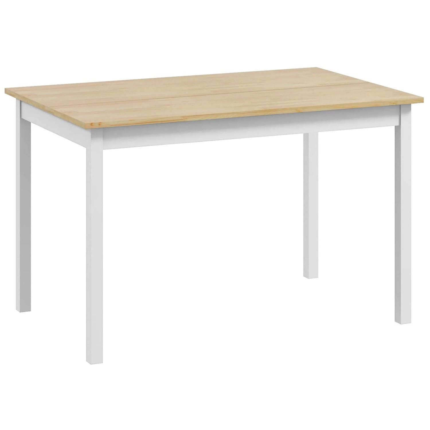 HOMCOM Dining Table Kiefernholz 120L x 75B x 75H cm Naturholz