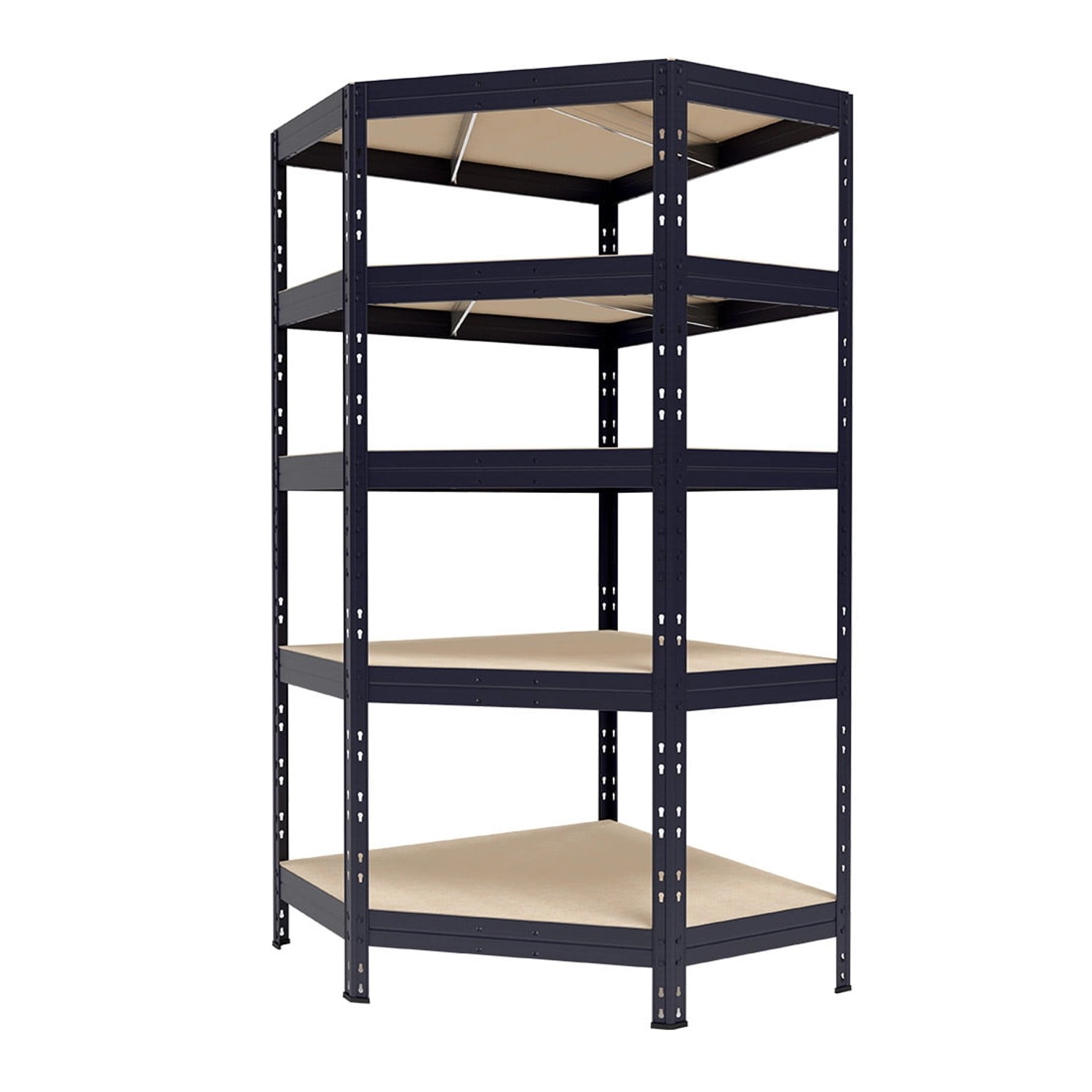 Ar Shelving Rivet Eck-Schwerlastregal 180 x 90 x 45 cm 5 Böden Anthrazit FS günstig online kaufen