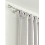 Gardinia Endstück Chicago Siro, Edelstahloptik, 2er-Pack für 20 mm Stangen. Zubehör für Stilgarnituren.
