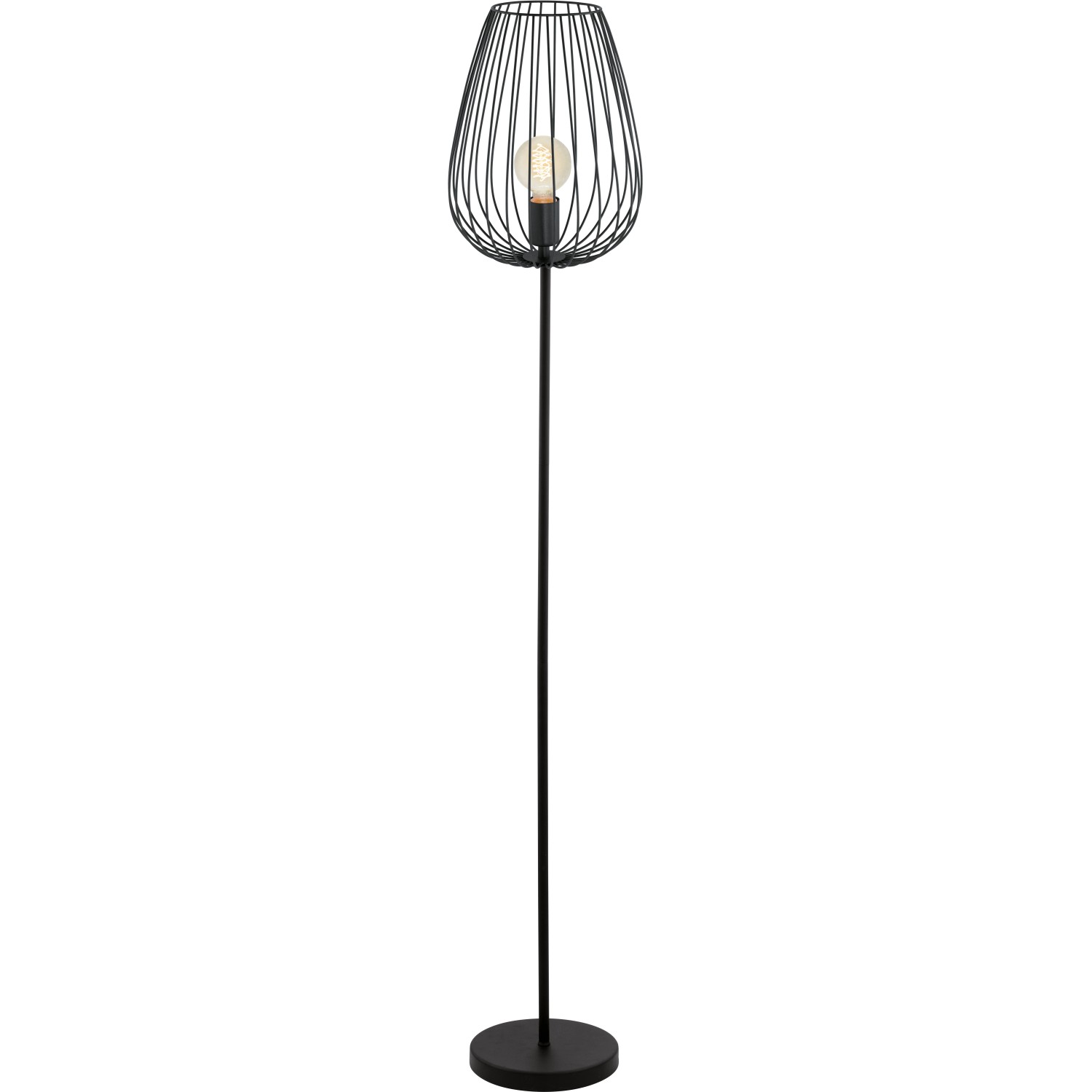 Eglo Stehleuchte Newtown Schwarz