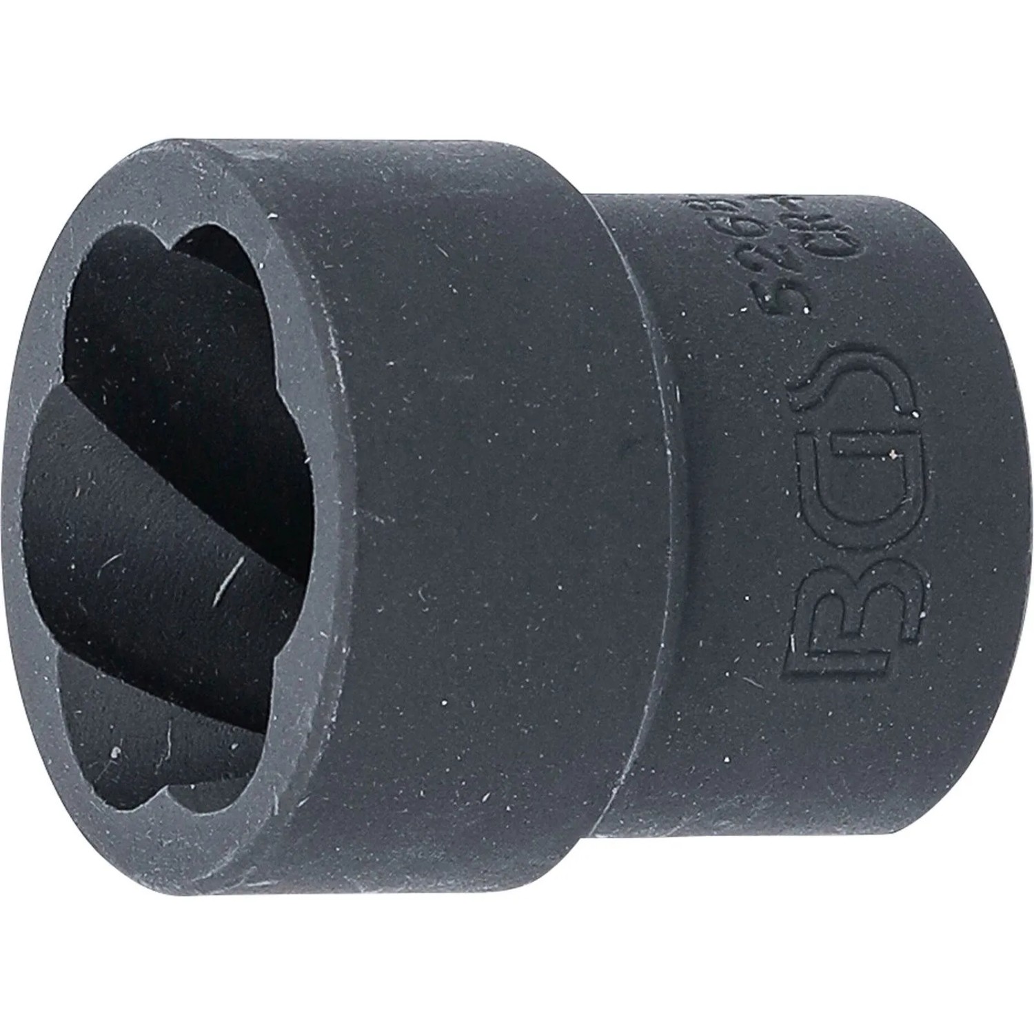 BGS Spiral Profil Steckschlüssel Einsatz Schraubenausdreher Antrieb Innenvierkant 12 5 Mm  1 2 Zoll  SW 22 Mm 5268 22