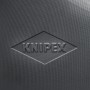 Detailaufnahme: Schwarzer Knipex Werkzeugkoffer Basic mit Zahlenschloss und Knipex Logo.