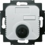 Busch-Jaeger Raumtemperaturregler Unterputz mit Drehknopf zur Temperaturwahl.