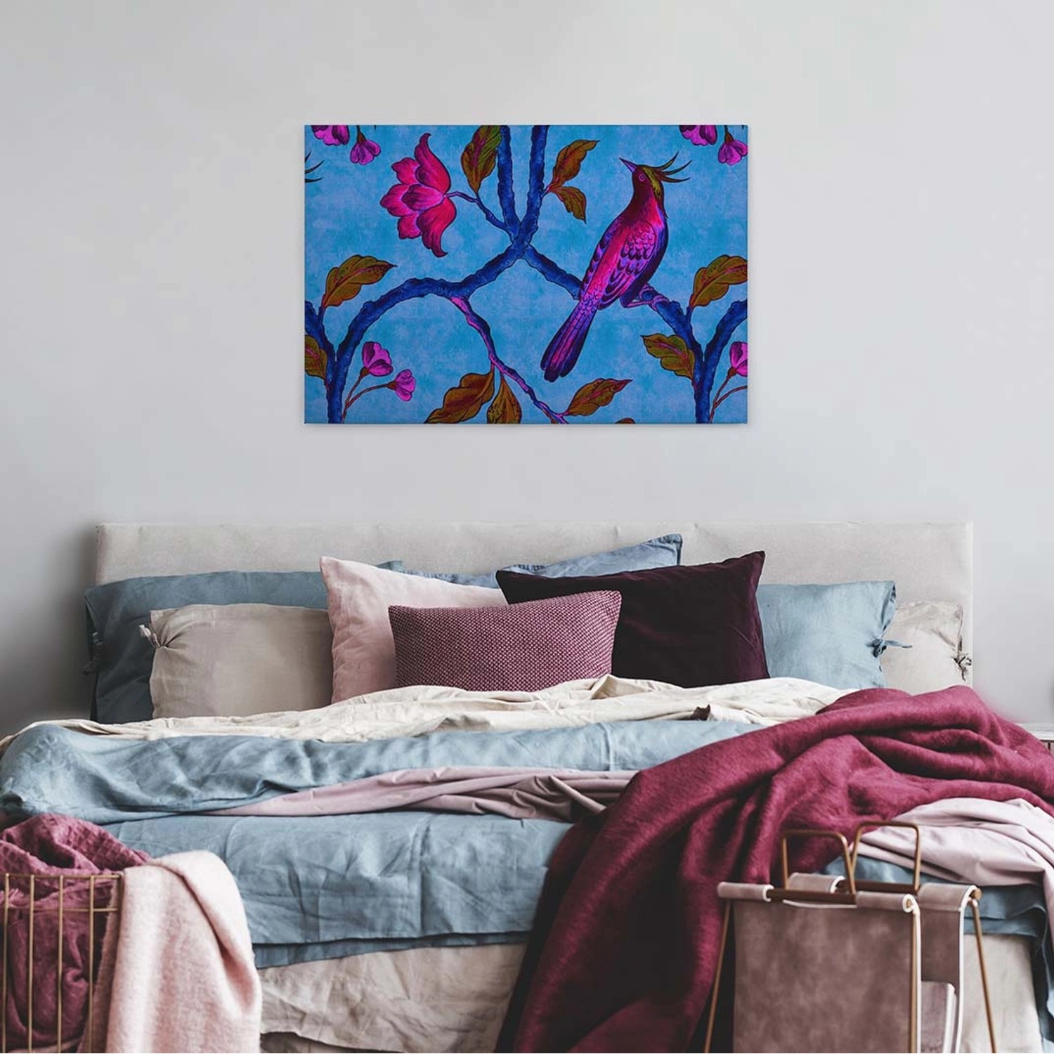 A.S. Création Leinwandbild "bird of paradise", Kunst-Vögel-Kinder, (1 St.), günstig online kaufen