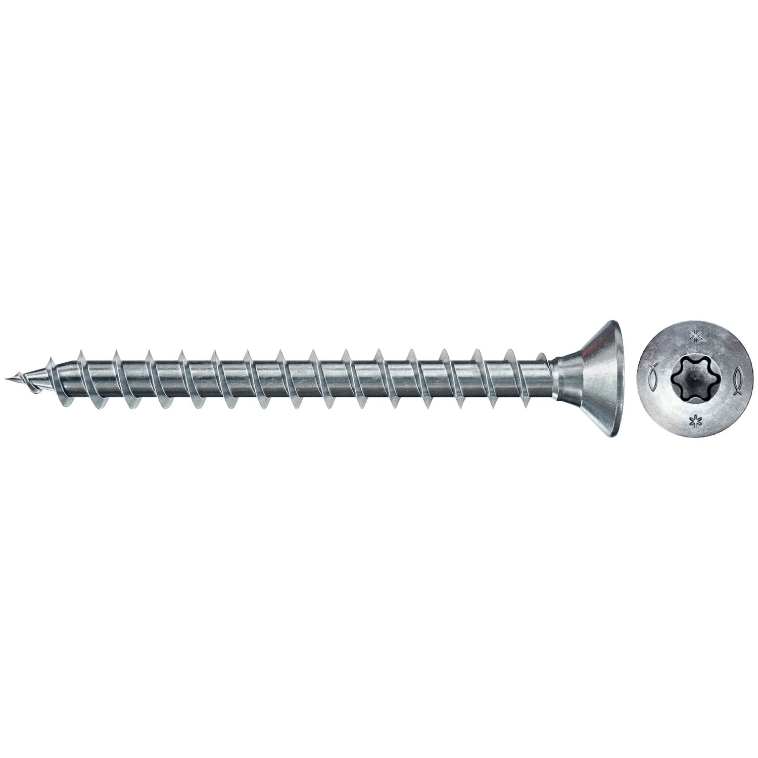 Fischer Holz-/Spanplattenschraube PowerFast II Ø 3 mm x 25 mm 200 Stück