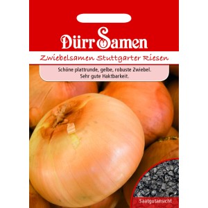 Dürr Samen Stuttgarter Riesen: Saatgut für gelbe Sommerzwiebeln.