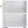 Optifit Unterschrank Bengt932, 50 cm, weiß, mit Schublade, Tür und Einlegeboden.