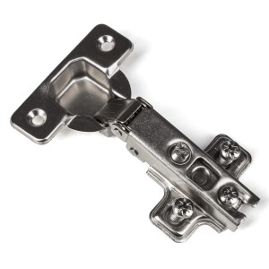 SOTECH 2 x Topfband Eckanschlag mit Kreuzmontageplatte