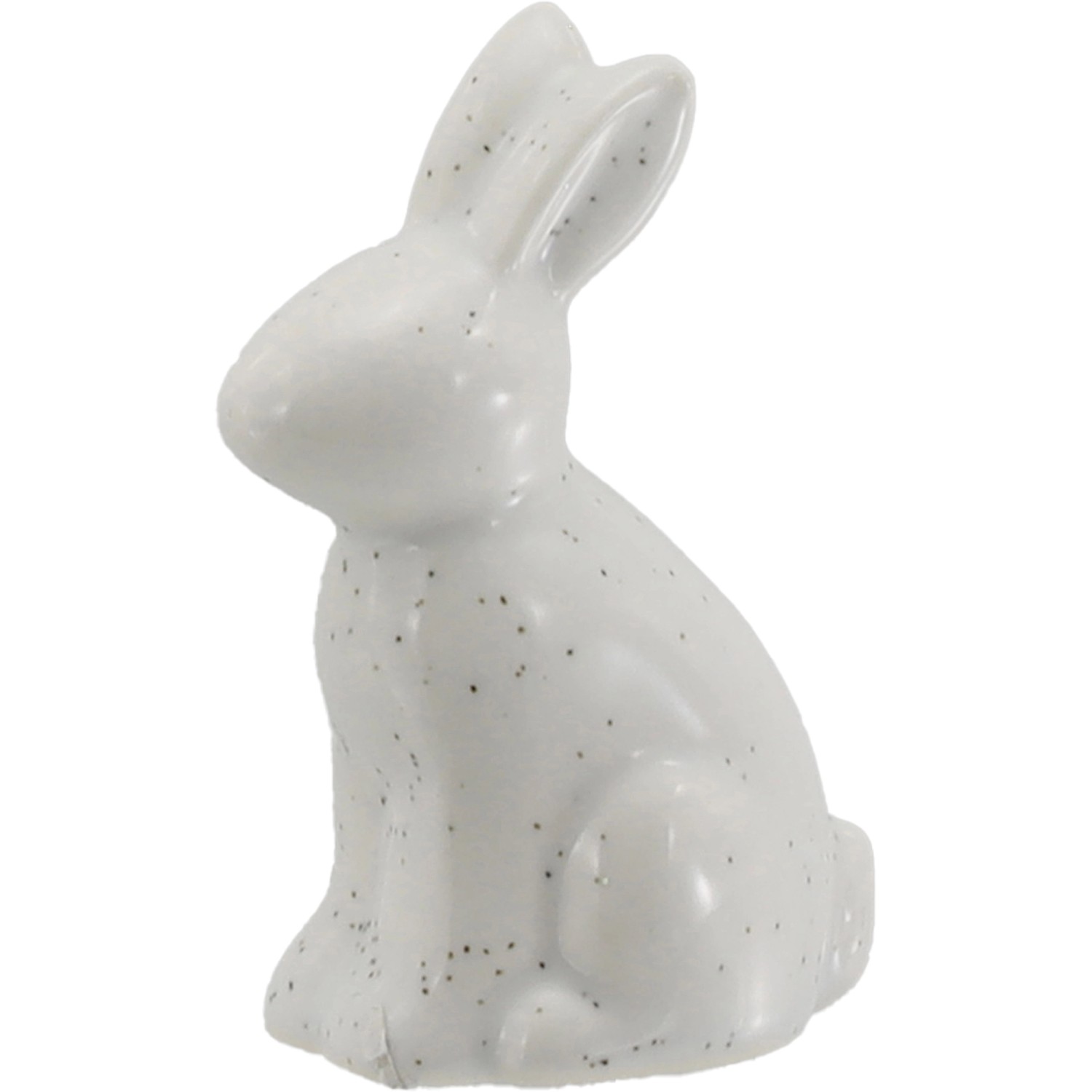 Hase aus Porzellan 5,7 cm x 3,7 cm x 2,7 cm Weiß