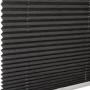Anthrazitfarbenes Schöner Wohnen Plissee Milla, 90x130 cm, mit Crush-Optik für Fenster.