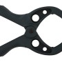 Wolfcraft Microfix Federzwinge, 3 cm Spannweite, verschiedene Farben, ideal für Modellbau.