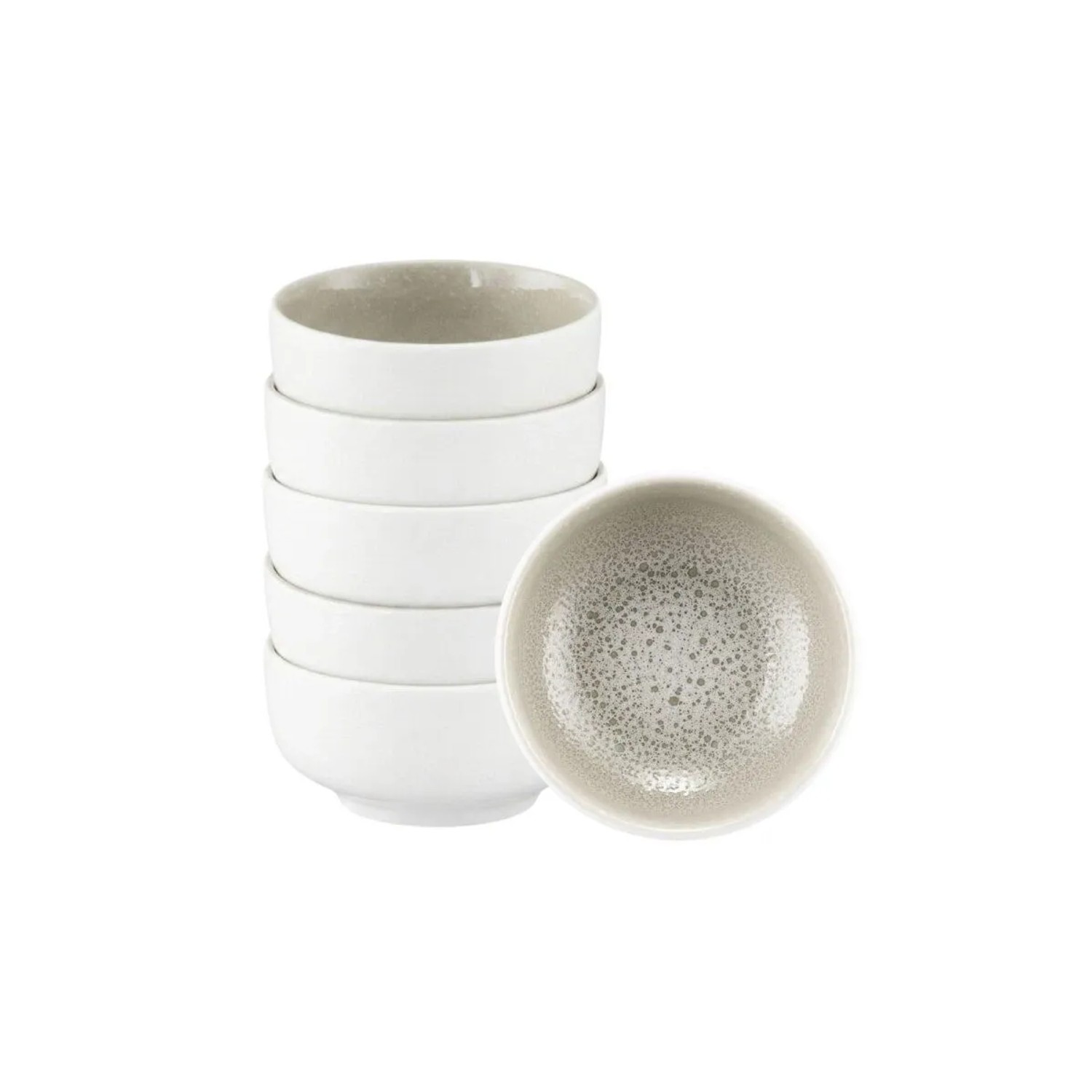 Seltmann Weiden Sento Home Dipschale 8,6 cm 6er Set Aura Cream