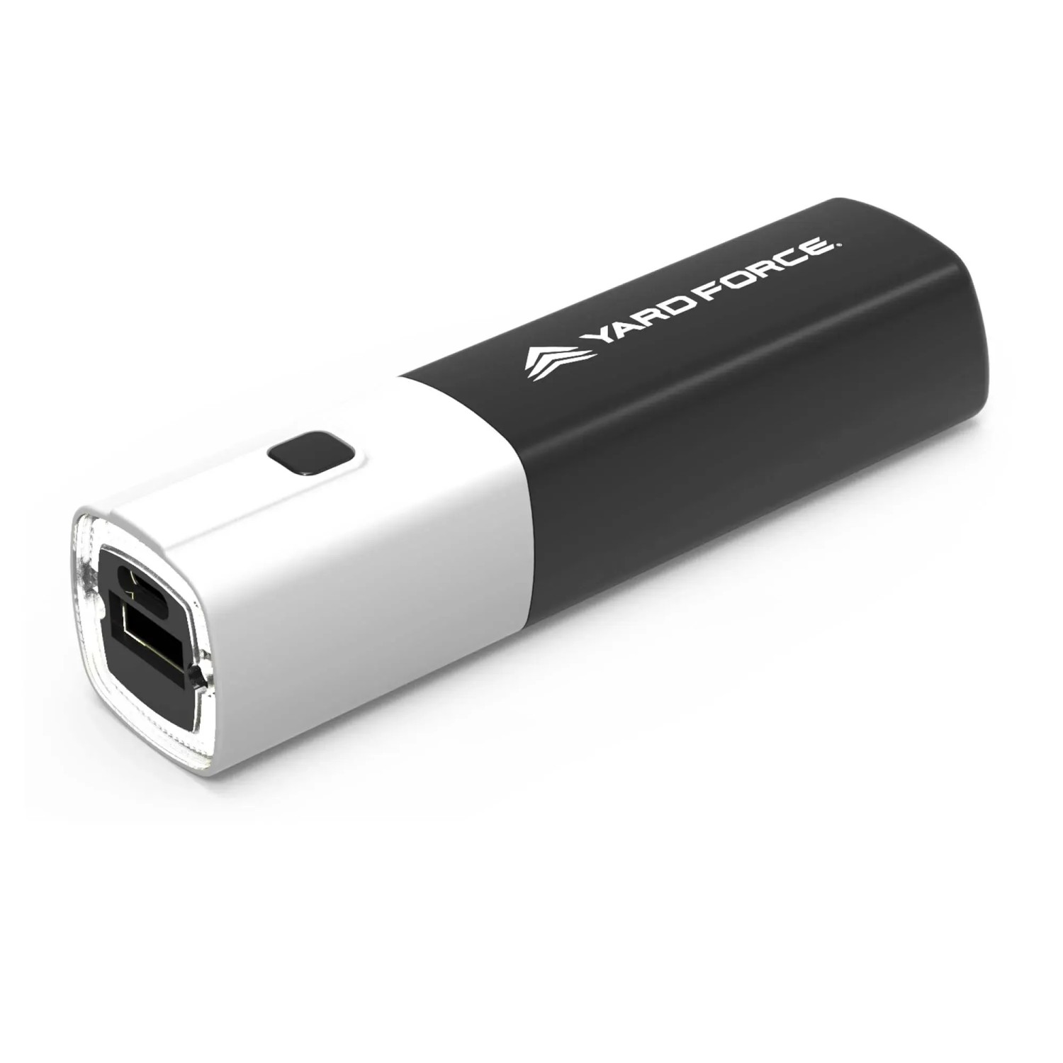 Yard Force 4V Akku für Gartenwerkzeug-Set, auch als Powerbank nutzbar.