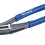 LUX Wasserpumpenzange Comfort 250 mm, verstellbare Zange mit blauem Griff.