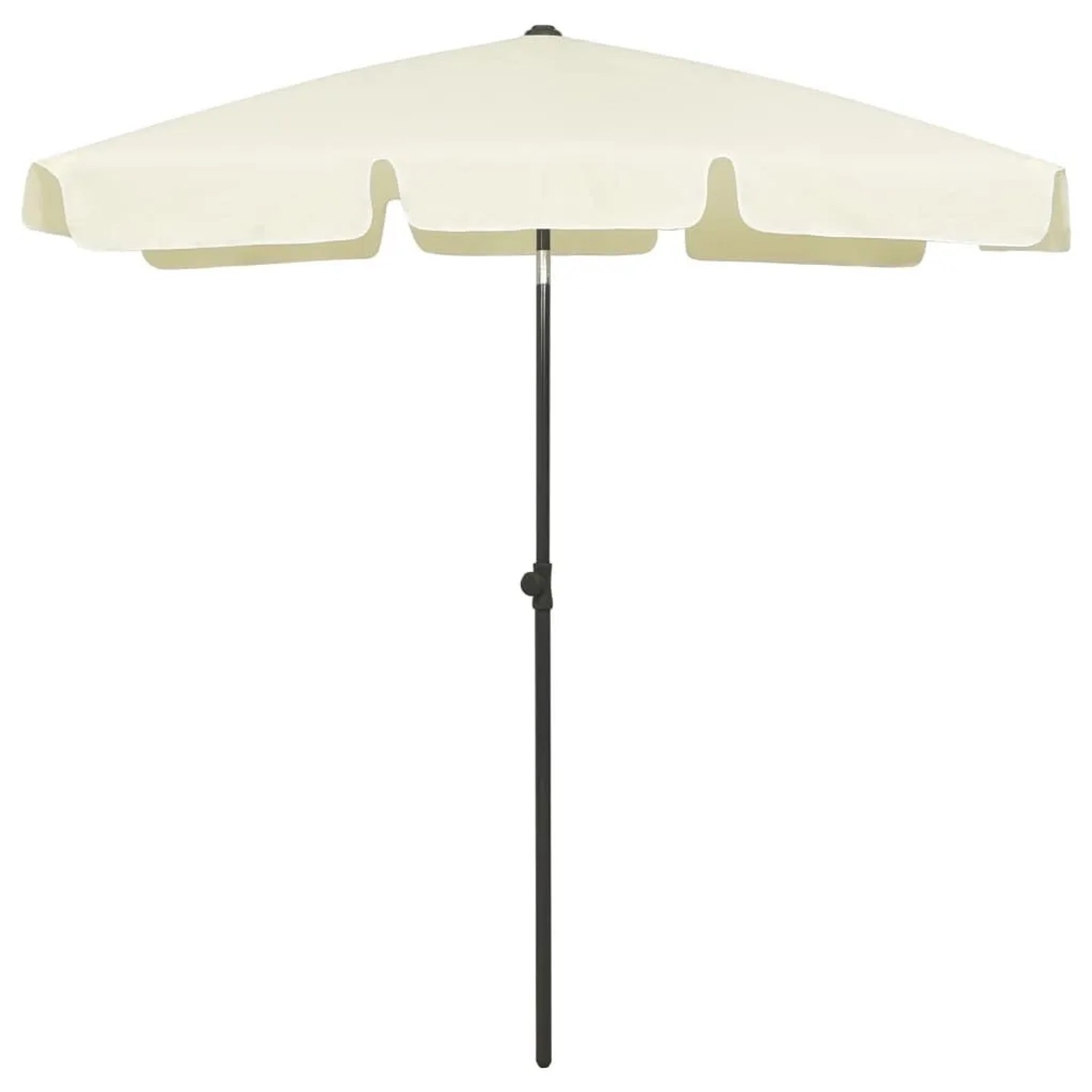 vidaXL Strandschirm Sandgelb 180x120 cm 314719