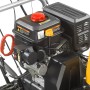Detailaufnahme des Motors der Stiga Benzin-Schneefräse ST 5262 P.