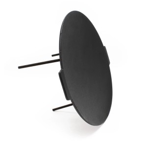 Wiltec Dutch Oven Grillplatte Ø44Cm Rund 35Cm Grillaufsatz Gusseisen Grilltisch