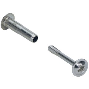 Hettich Verbindungsschraube M6 29 mm - 40 mm Weiß 10 Stk. kaufen 