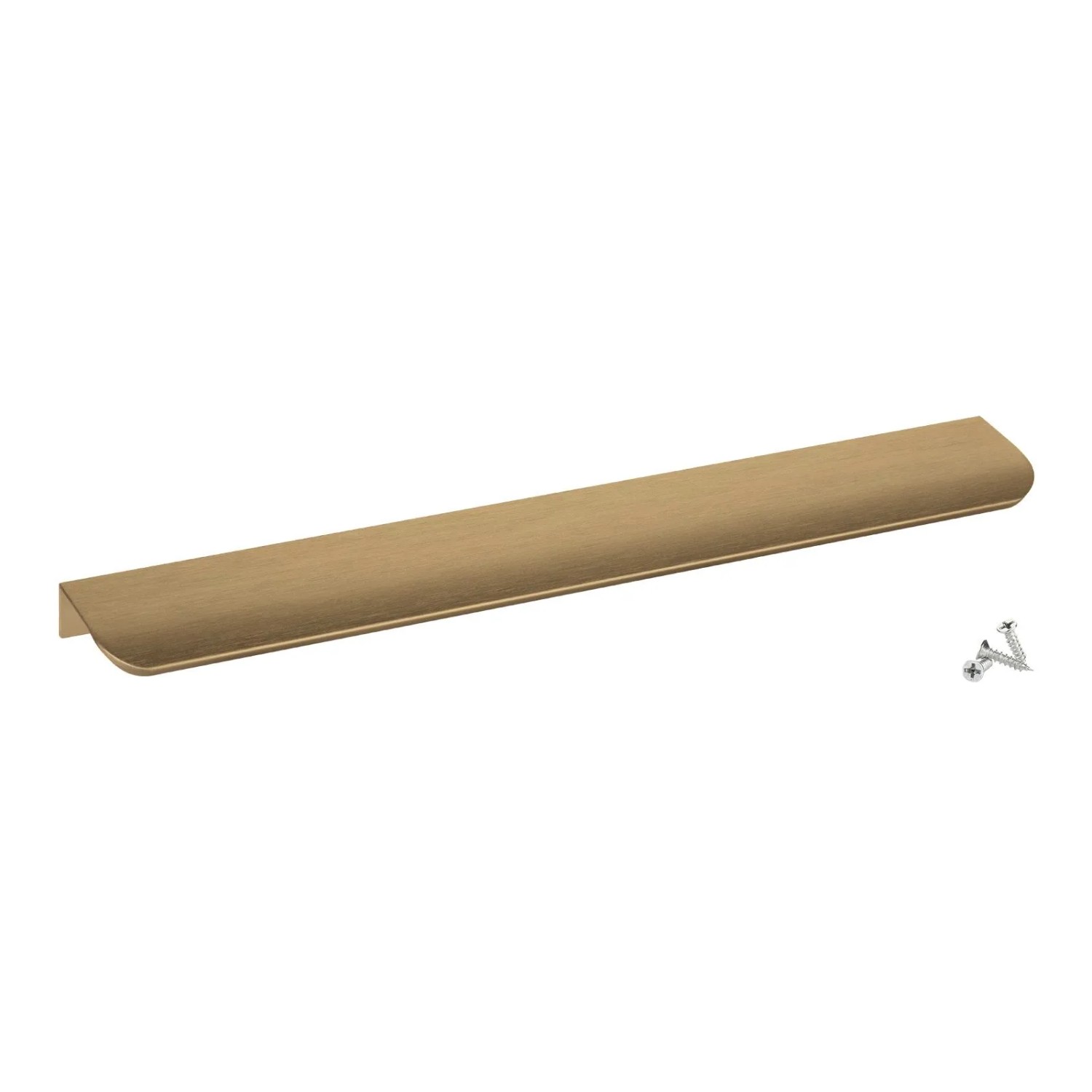 SOTECH Griffleiste BLANKETT TOMMY 300 x 18 x 42 mm Aluminium Messingoptik Gebürstet