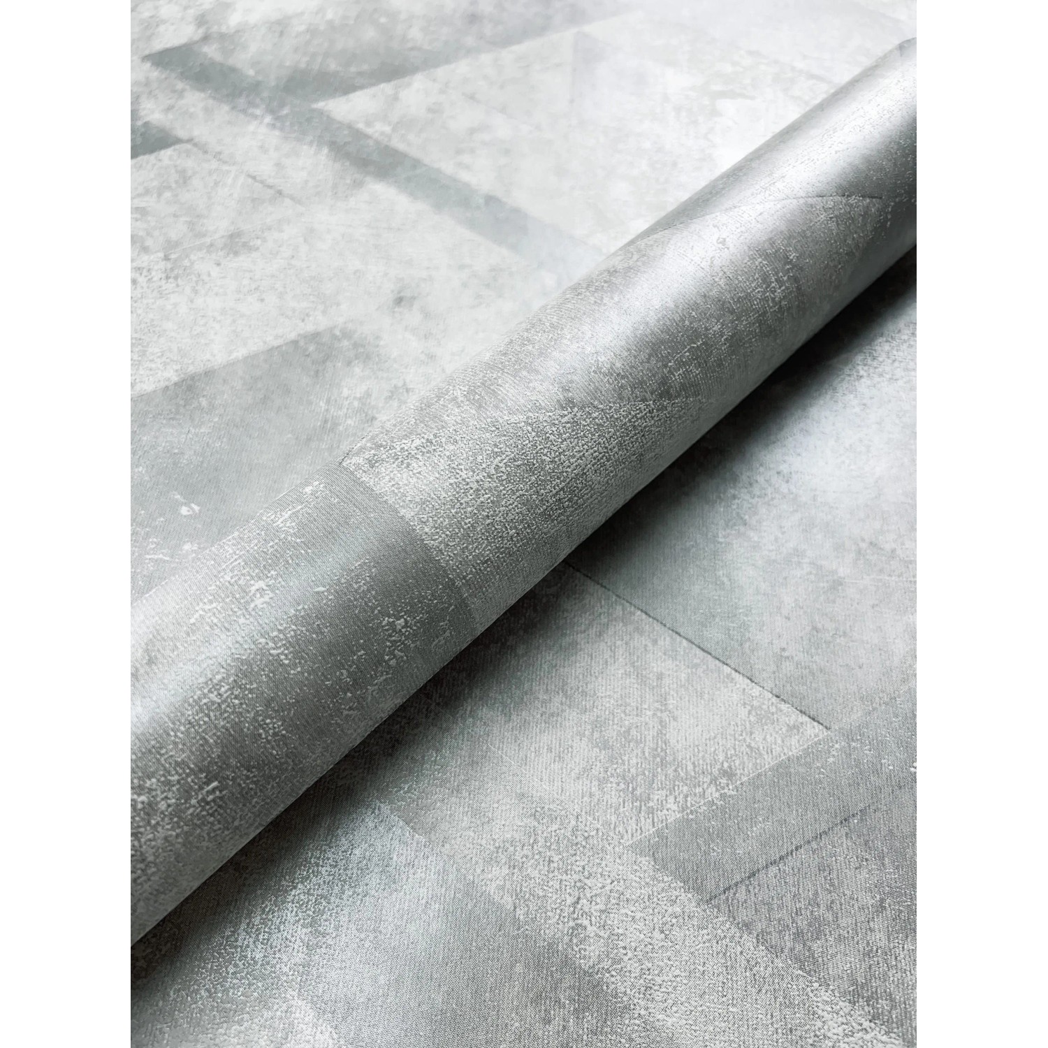 Newroom Vliestapete Dexton Silver Glänzend Modern FSC®