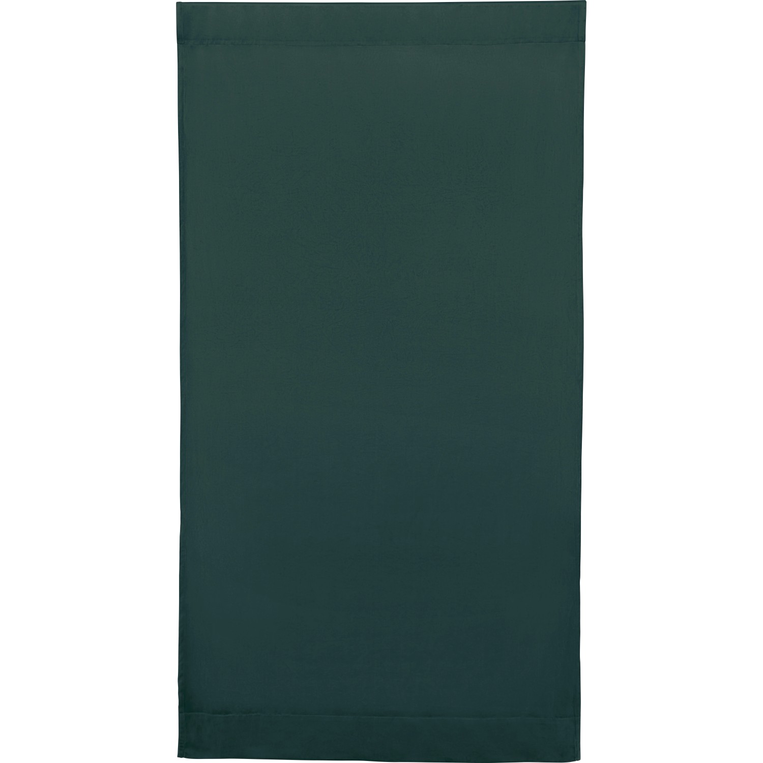 Dunkelgrüner OBI Vorhang im 2er-Set mit Tunnelzug, 135x250 cm, zur Verdunkelung.