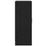 Schuhschrank in Schwarz Eichen-Optik, Holzwerkstoff, 60x35x92 cm. Praktische Schuhkommode für den Flur.