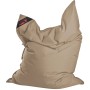 Khaki Sitzsack Big Foot Scuba, 380 l, für Innen und Außen. Bequemer Lounger zum Entspannen.