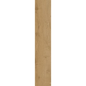 Musterstück Decoflooring Vinylboden Eiche Aarhus, Detailansicht der Holzstruktur.