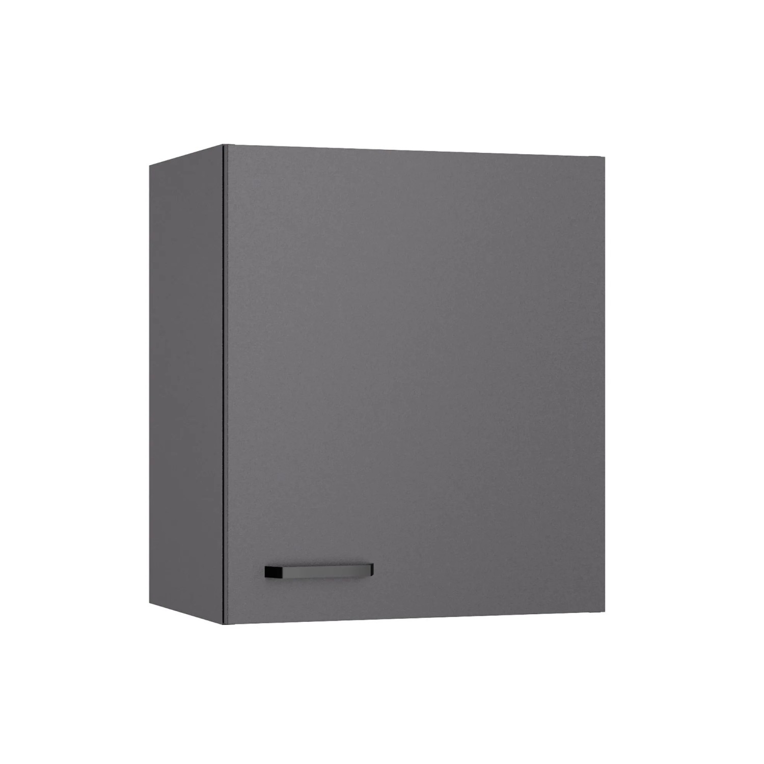 OPTIFIT Hängeschrank Kiel420, 50 cm breit, anthrazit matt, für Hauswirtschaftsraum & Küche.