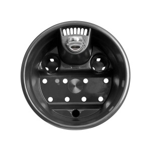 Elho Selbstbewässerungssystem, Ø 13 cm, Schwarz, für Blumentöpfe. Einfache Bewässerung.