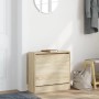 vidaXL Schuhregal Sonoma-Eiche 60x21x57 cm Holzwerkstoff 839884_3